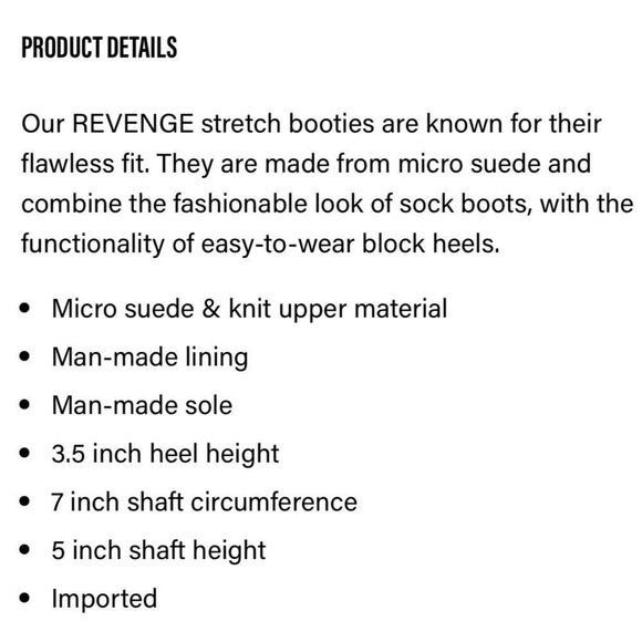 Steve Madden Revenge Boots - Picture 7 of 8